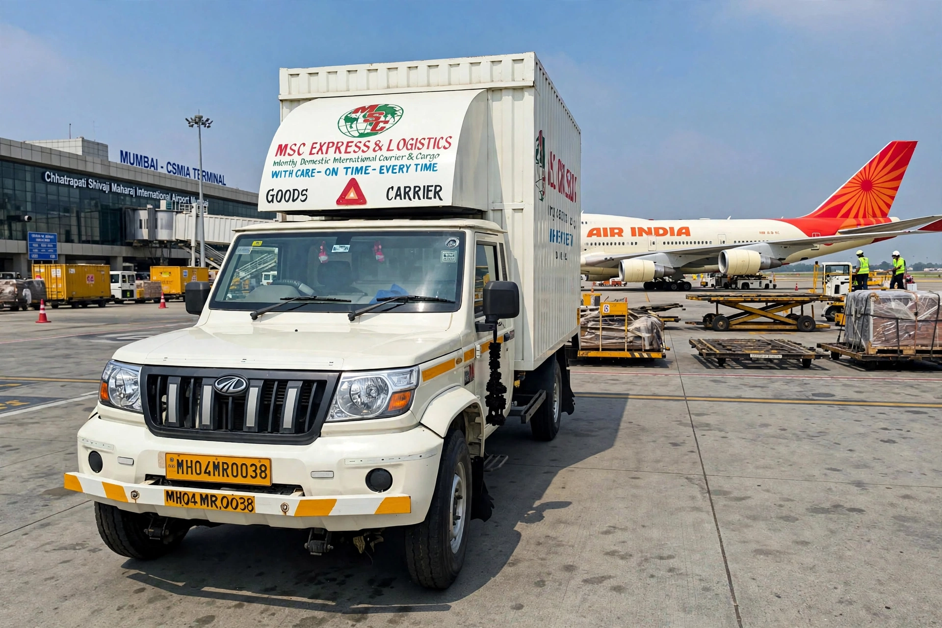 Airport cargo transit